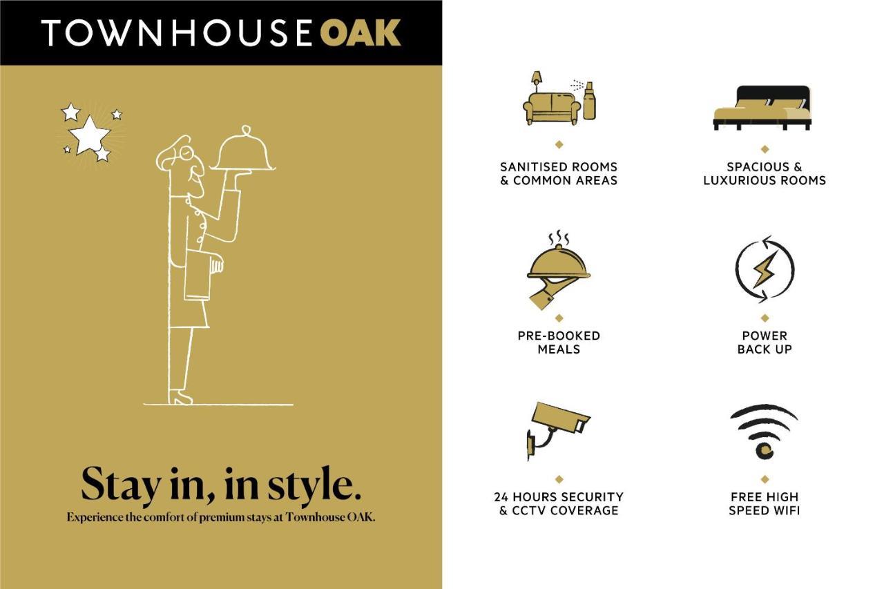 Townhouse Oak Pentagon Residency 호텔 부바네스 외부 사진